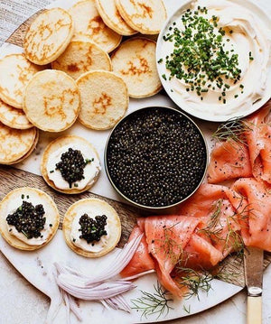 Classic Caviar Board