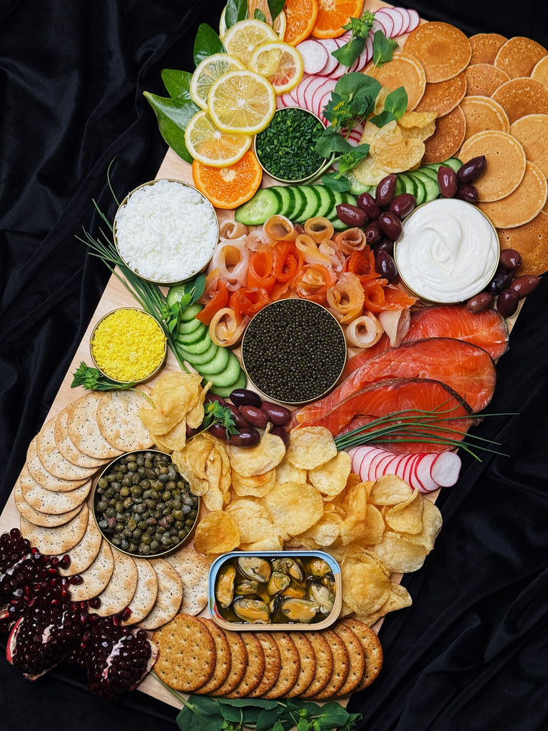 Classic Caviar Board