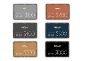 "Caviar Connoisseur Club" Gift Card