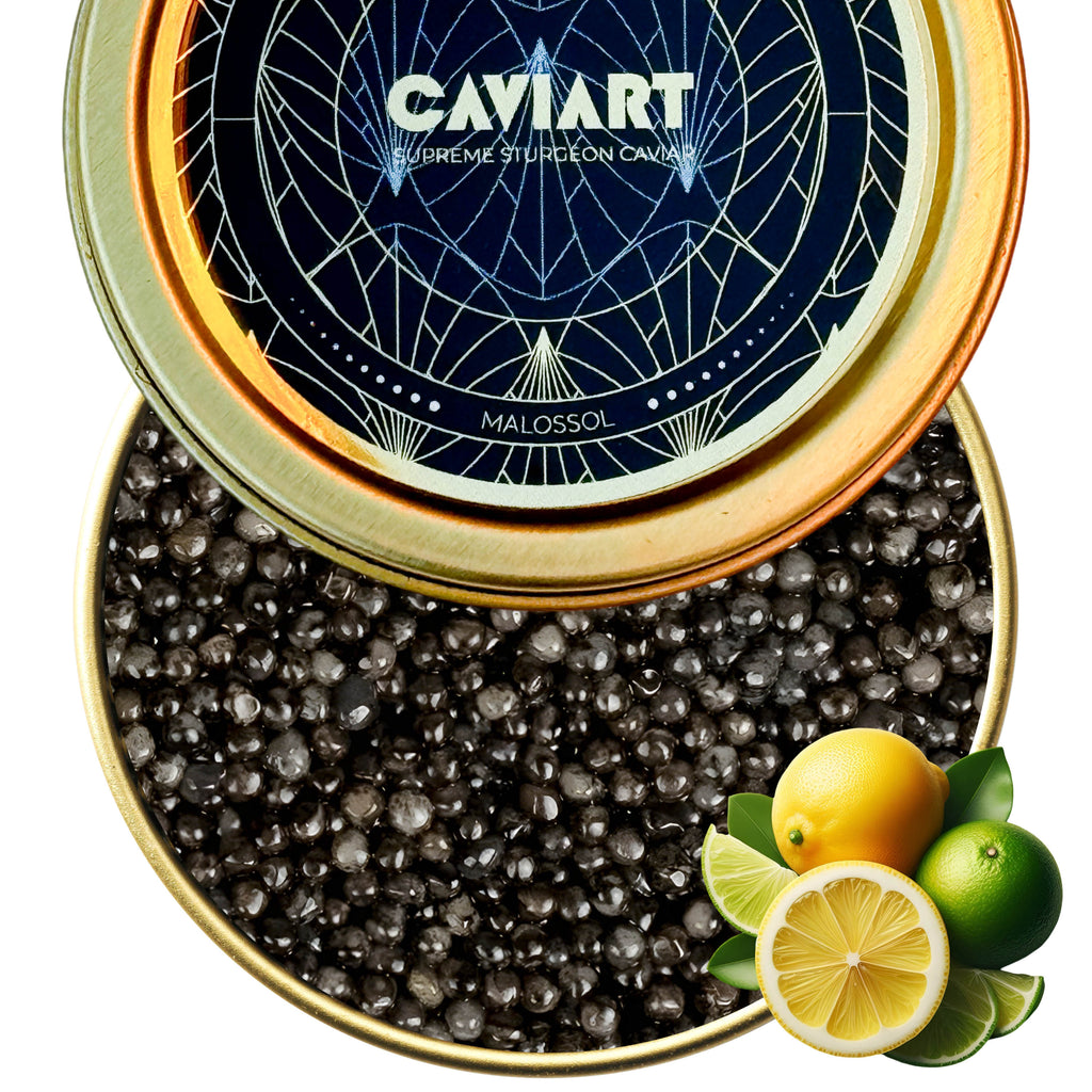 Siberian Sturgeon Caviar, Citrus Infused, Limited Edition, Malossol 1 oz | 28 g