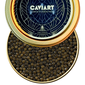 Kaluga Sturgeon Caviar, Caviart Supreme Sturgeon Roe, Malossol 1 oz | 28 g