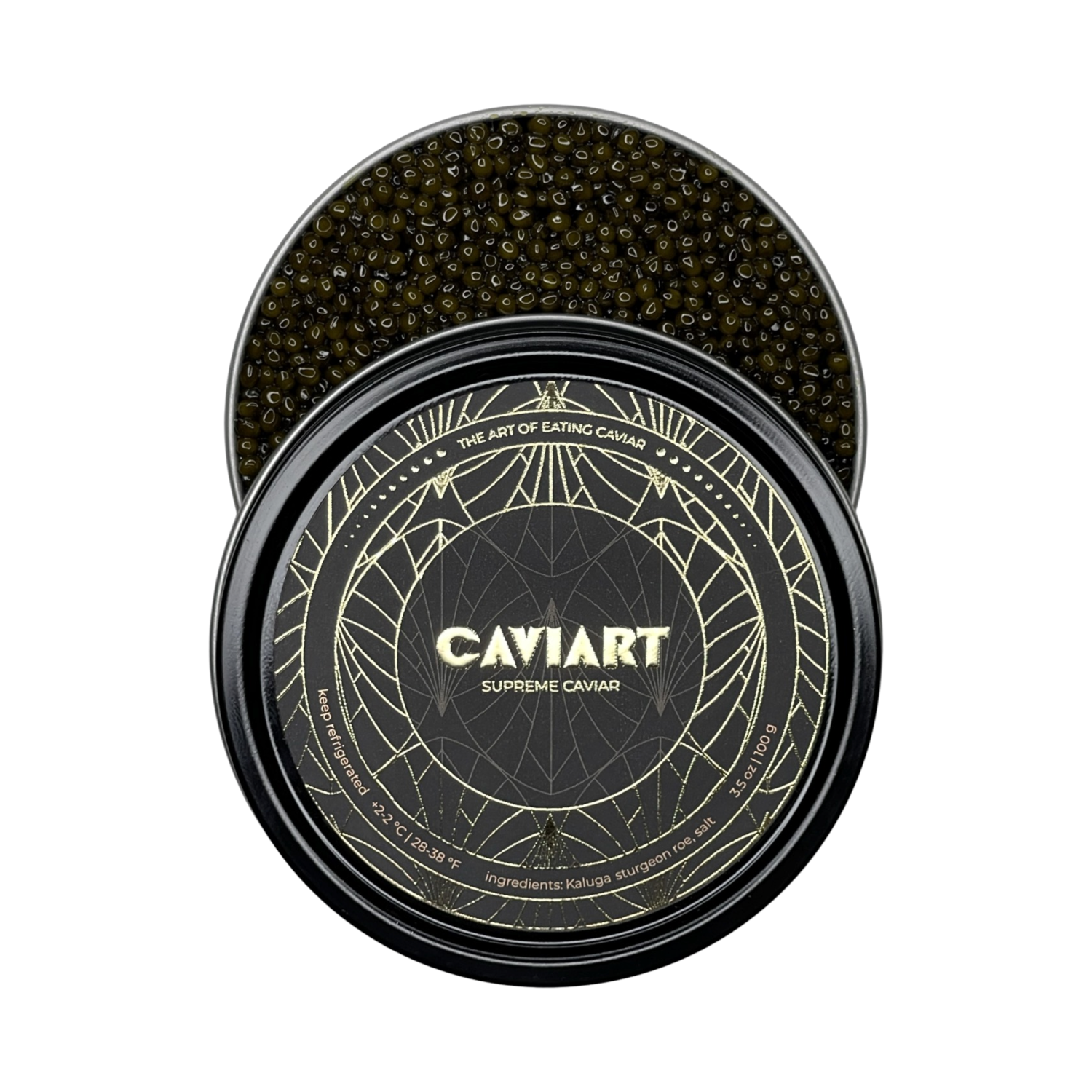 Kaluga Reserve Caviar, Caviart Supreme Sturgeon Roe | 3.5 oz