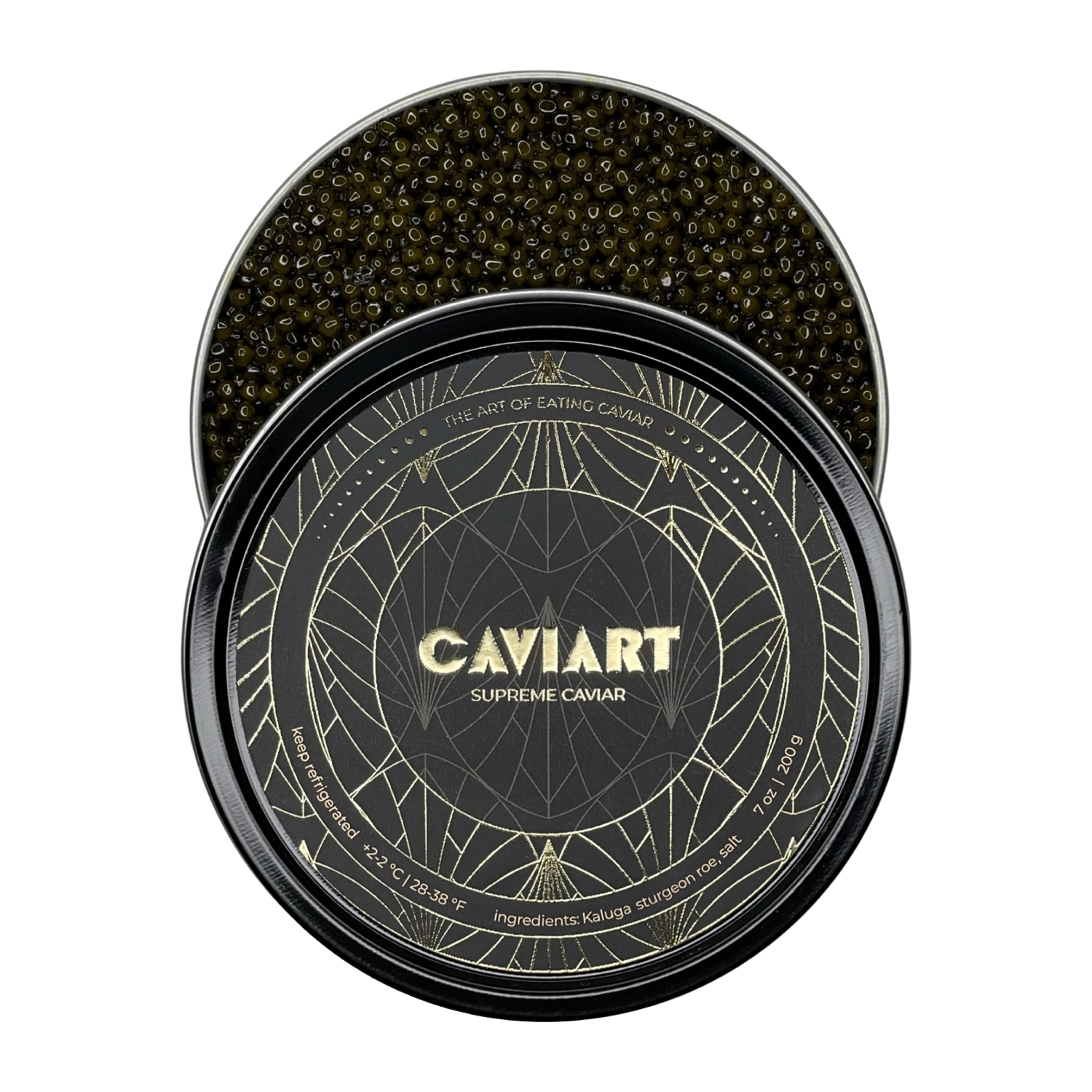 Kaluga Reserve Caviar, Caviart Supreme Sturgeon Roe | 7 oz